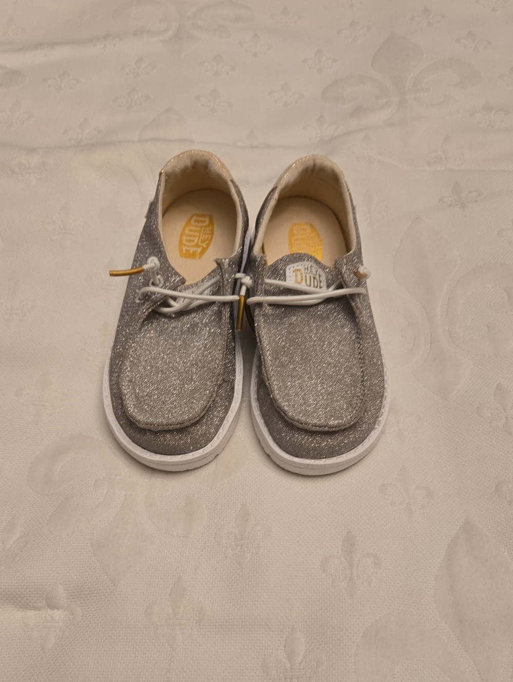Hey Dude Toddler  Slip-On in Metallic